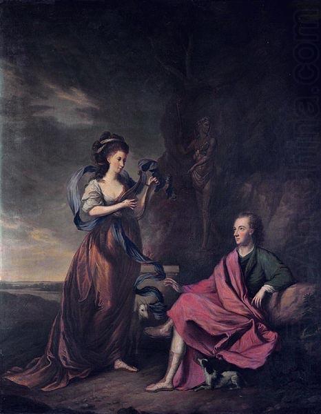 Thomas Hickey Arthur Wolfe, 1st Viscount Kilwarden and his wife Anne china oil painting image